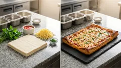 Pizza z listového těsta za 20 minut: křupavá, sýrová a bez kynutí