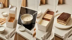 Nepečený piškotový dort z krabice od mléka: vrstvy krému a Nutelly drží perfektně