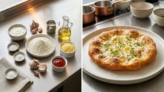 Nekynuté langoše z jogurtu: hotové za chvíli, nadýchané a krásně vláčné