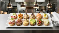 Obložené chlebíčky jako z lahůdek: jednoduchý postup, aby nevlhly a držely tvar