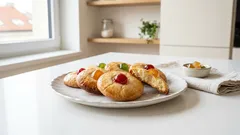 Křehké máslové sušenky s kandovaným ovocem – jednoduché pečení ke kávě