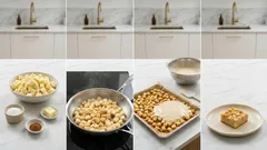 Rychlý jablečný koláč na plech s karamelem: voňavý dezert, který se vždy povede