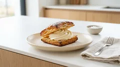 Listové polštářky s vanilkovým krémem: rychlý zákusek ke kávě z pár surovin