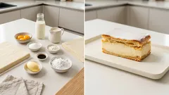 Pudinkové řezy z listového těsta: křupavé vrstvy a hebký vanilkový krém