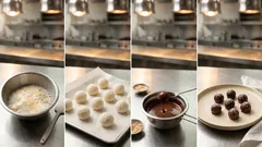 Nepečené kokosové kuličky ze 3 surovin: hotové za chvilku a bez trouby