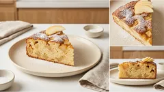 Rychlý jablečný koláč z pár surovin: nadýchaný, voňavý a plný jablek